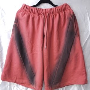 Hashtag Red and Black Athletic Shorts